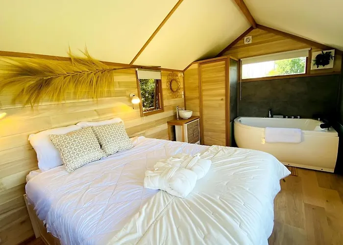 シャレー La Balneo Vue Bazenville