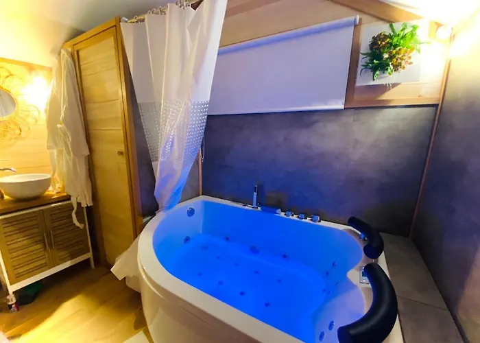 シャレー La Balneo Vue Bazenville